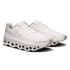 Alternative view of On Running Cloudmonster Void blanc blanc