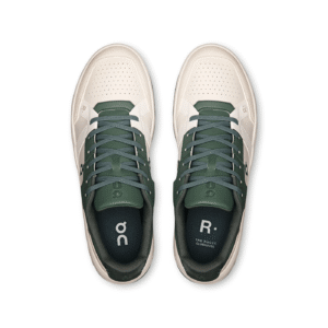 Alternative view of On Running THE ROGER Clubhouse blanc olive